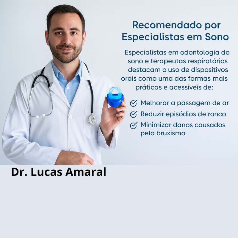 OrtoSono – Aparelho Bucal Anti-Ronco e Bruxismo