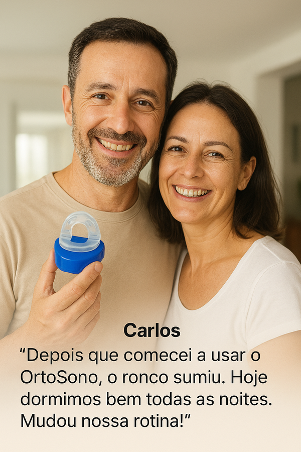 OrtoSono – Aparelho Bucal Anti-Ronco e Bruxismo